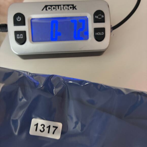 Butter Soft Scrub Top Womens XL Cobalt Blue Nursing Work Uniform Pockets Comfort - Picture 9 of 9